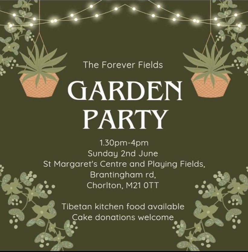 JoMidge's tweet image. Thanks St Margaret’s Centre #Chorlton for lovely garden party. Great to see progress on community garden by Manchester Urban Diggers. Lots going on at this great local community centre ❤️