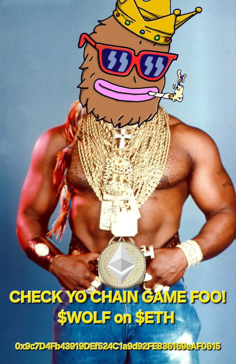 Landwolfmaxi's tweet photo. @henokcrypto Sounds like someone fading $wolf! Best community on eth!! 0615 baby!

@LandWolfErc20 

0x9c7D4Fb43919DEf524C1a9d92FE836169eAF0615 https://t.co/Ktb3FeYyd8