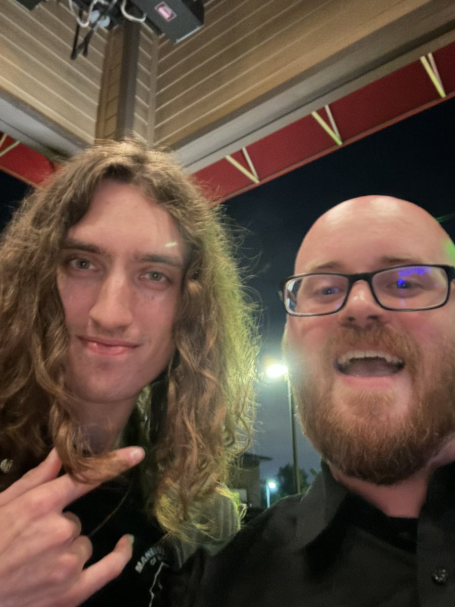 xecronius's tweet photo. @ExInferi_ Johnny Snakes @Abovesnakesband and Isaac Thrower from Thrower on tour w DP and Saliva https://t.co/vKki55Eeyd