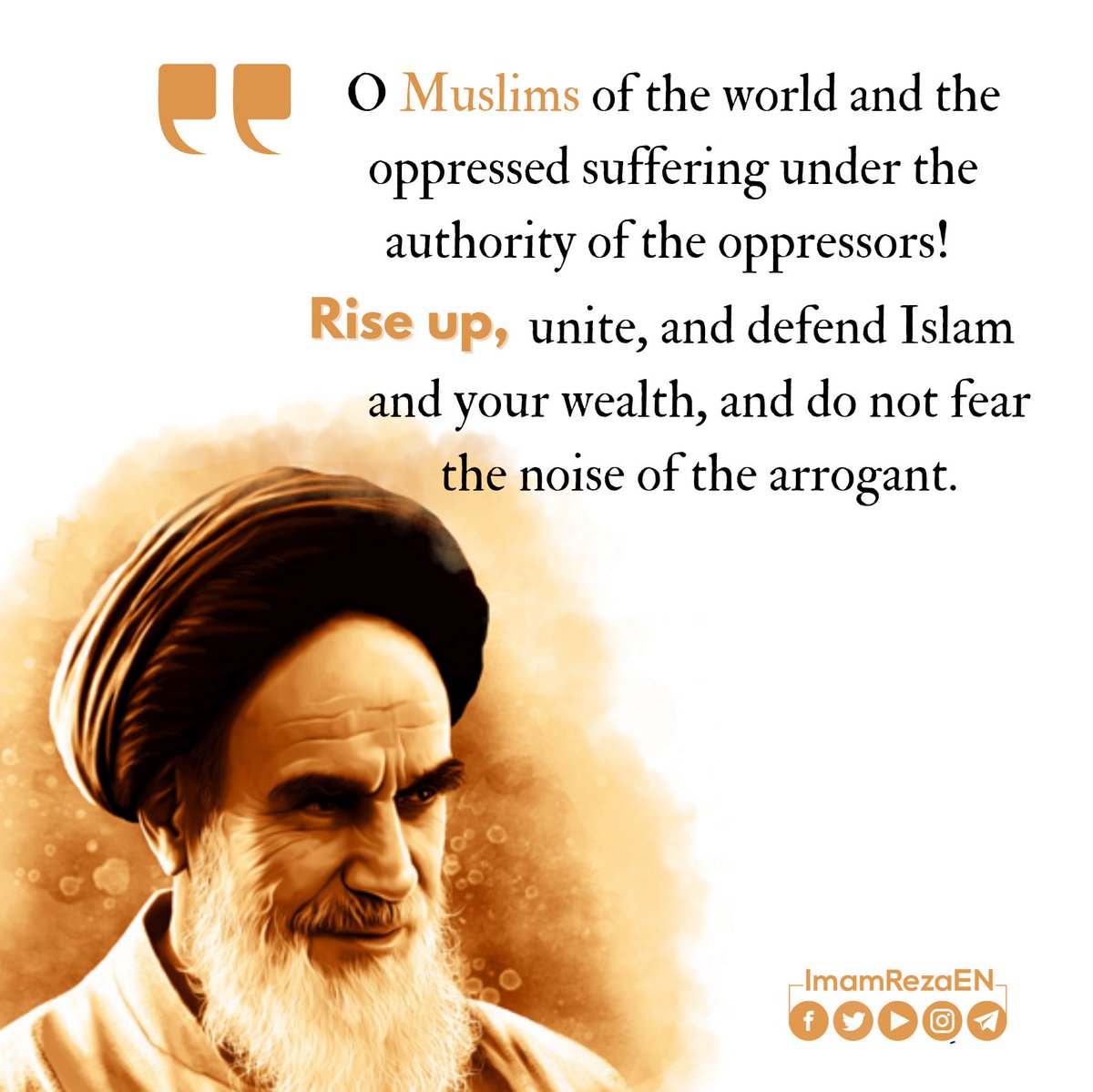 35 years since his departure, and his legacy continues to rewrite history.

#KhomeiniForAll