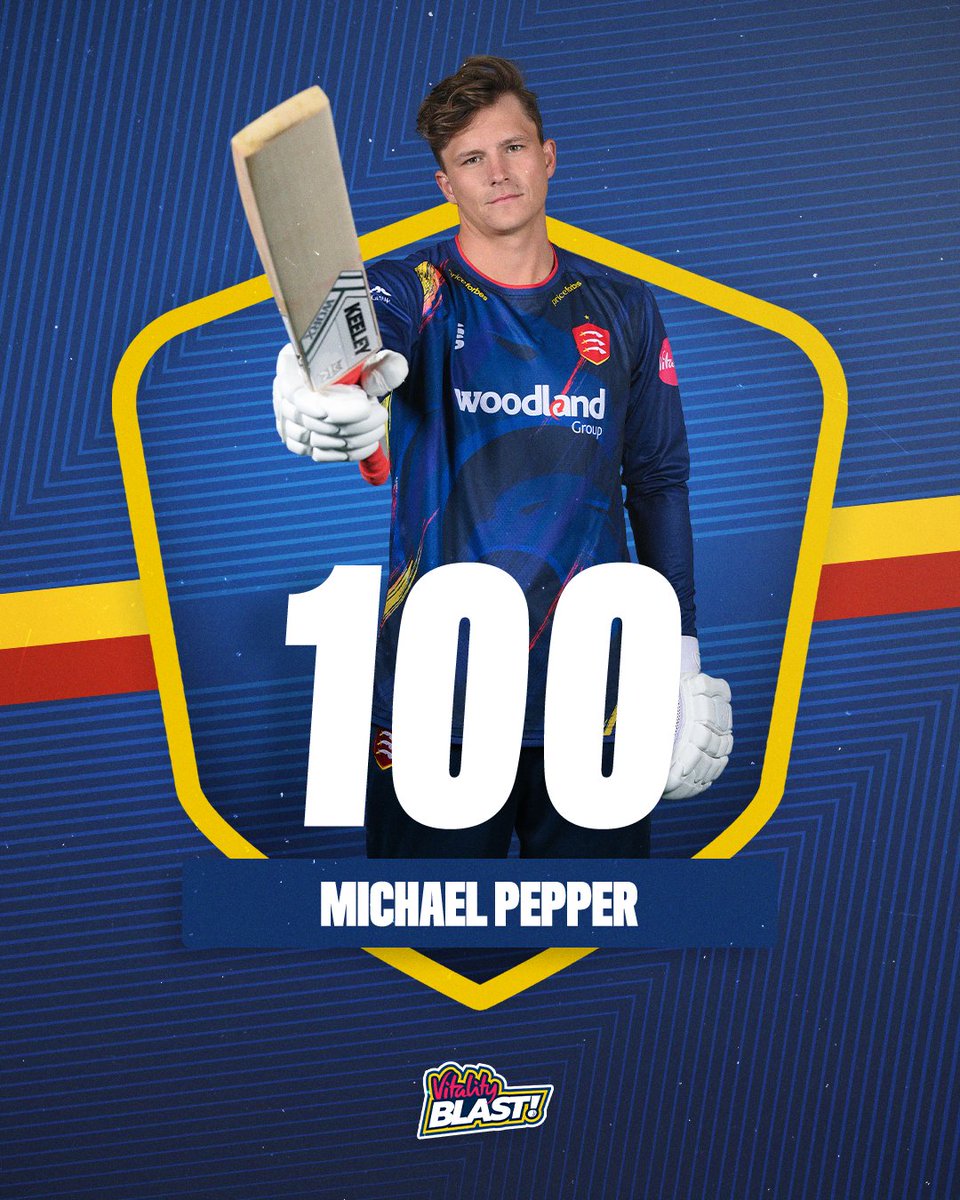 EssexCricket's tweet photo. 💯 𝗠𝗜𝗖𝗛𝗔𝗘𝗟 𝗣𝗘𝗣𝗣𝗘𝗥 𝗧𝗛𝗔𝗧 𝗜𝗦 𝗦𝗘𝗡𝗦𝗔𝗧𝗜𝗢𝗡𝗔𝗟! https://t.co/P0qtu1DyCD