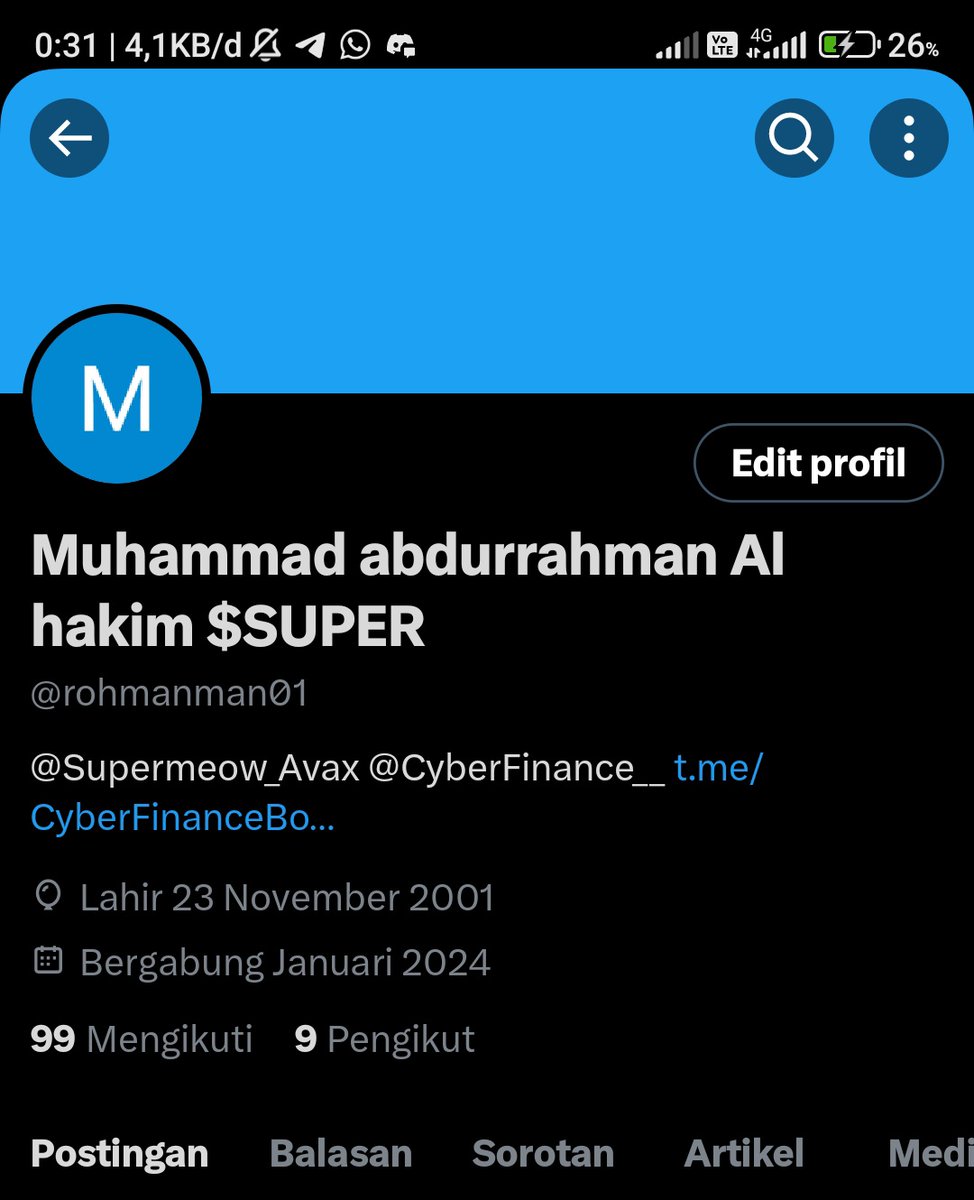 rohmanman01's tweet photo. @CyberFinance__

https://t.co/AnZJHLegMh https://t.co/aIM07NRgx8