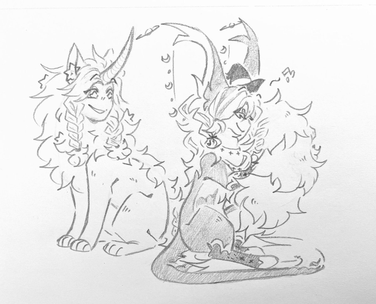 SkittyKittyCat's tweet photo. I love these girls 😭
Growing up with little brothers didn’t give Ersie much opportunity to play with their hair but now she has a friendo to do that with <3 it’s braiding tiiime
#nephfei #spinxyn #sphinx https://t.co/0QuKaNdUNo