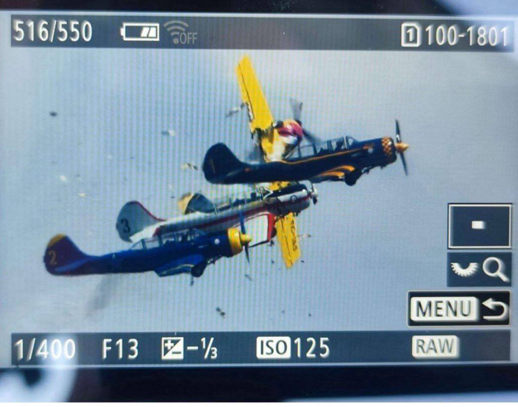 fl360aero's tweet photo. Two Yak-52 aircrafts of the Spanish-Portuguese Yakstars formation team collided during the Beja Air Show, Portugal. 

Unfortunately, one aircraft crashed resulting in death of pilot. 

The other pilot Sucre managed to land his plane. The incident occurred shortly after 4 p.m.

#aircraft #accident #safety
