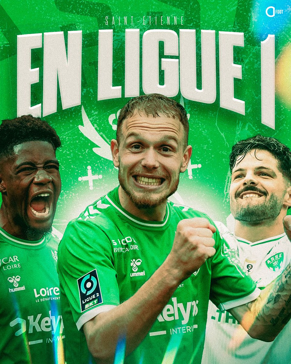 Actu Foot (@actufoot_) on Twitter photo ๐จ OFFICIEL ! ๐'๐๐ฆ ๐ฆ๐๐๐ก๐ง-๐๐ง๐๐๐ก๐ก๐ ๐๐ฆ๐ง ๐ฃ๐ฅ๐ข๐ ๐จ๐ ๐๐ก ๐๐๐๐จ๐ ๐ญ ! ๐๐ค
Les Verts retrouvent l'รฉlite aprรจs deux saisons en Ligue 2. ๐บ
Et dire que Saint-Etienne รฉtait descendu ร la 11รจme place de Ligue 2 ร la 20รจme journรฉe cette saison...
Mais les Verts ๐จ OFFICIEL ! ๐'๐๐ฆ ๐ฆ๐๐๐ก๐ง-๐๐ง๐๐๐ก๐ก๐ ๐๐ฆ๐ง ๐ฃ๐ฅ๐ข๐ ๐จ๐ ๐๐ก ๐๐๐๐จ๐ ๐ญ ! ๐๐ค
Les Verts retrouvent l'รฉlite aprรจs deux saisons en Ligue 2. ๐บ
Et dire que Saint-Etienne รฉtait descendu ร la 11รจme place de Ligue 2 ร la 20รจme journรฉe cette saison...
Mais les Verts