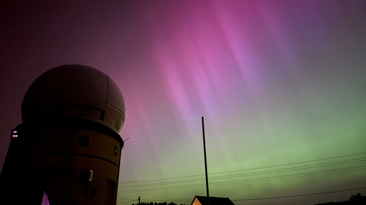 StewaRotheul's tweet photo. Polarlichter am 10. Mai 2024 bis zum Morgen (11.05.) https://t.co/G9S1cFn25A