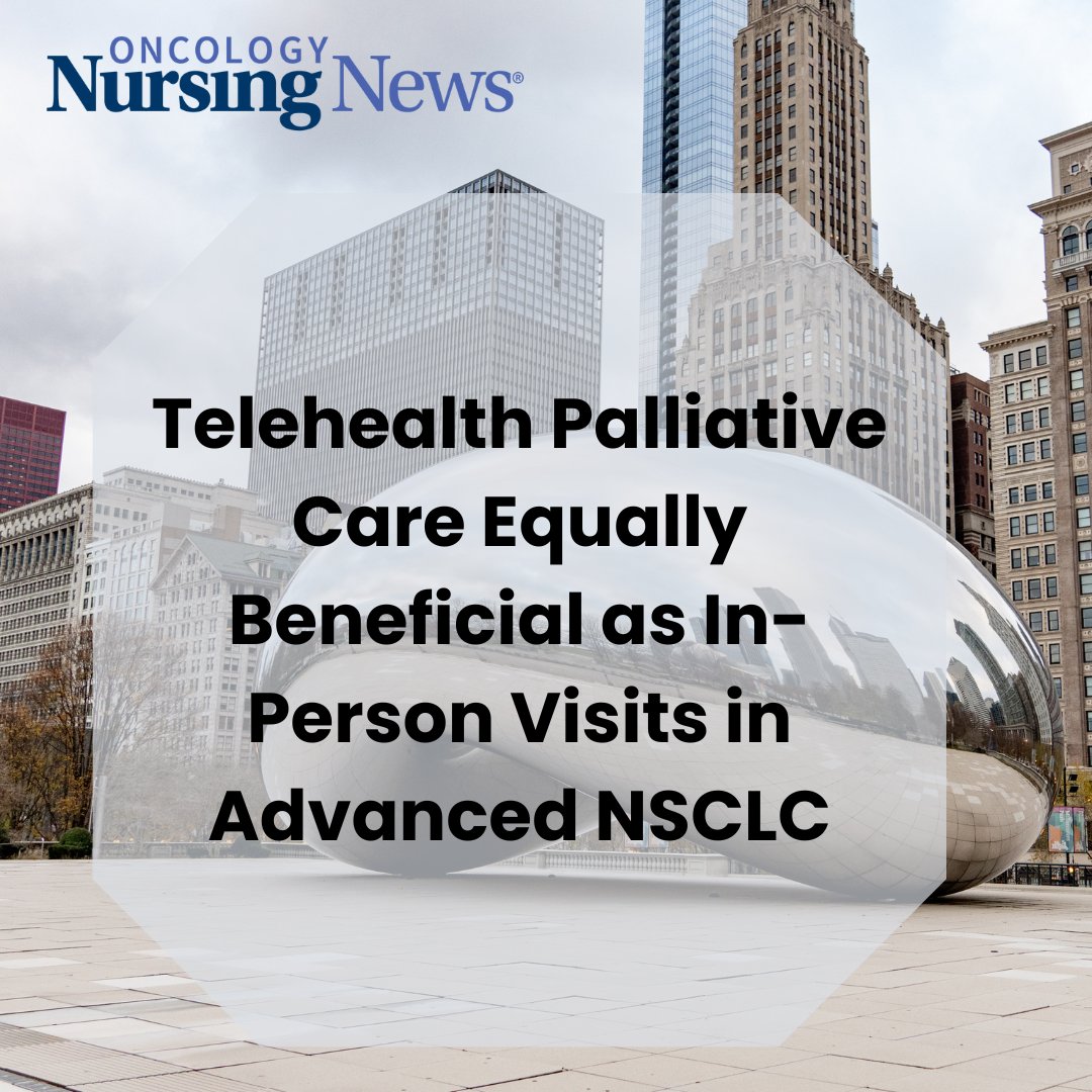 Patients with advanced non-small cell lung cancer who received palliative care via telehealth had similar improvements in quality of life as those who received the care through in-person visits. #ASCO24 oncnursingnews.com/view/telehealt…