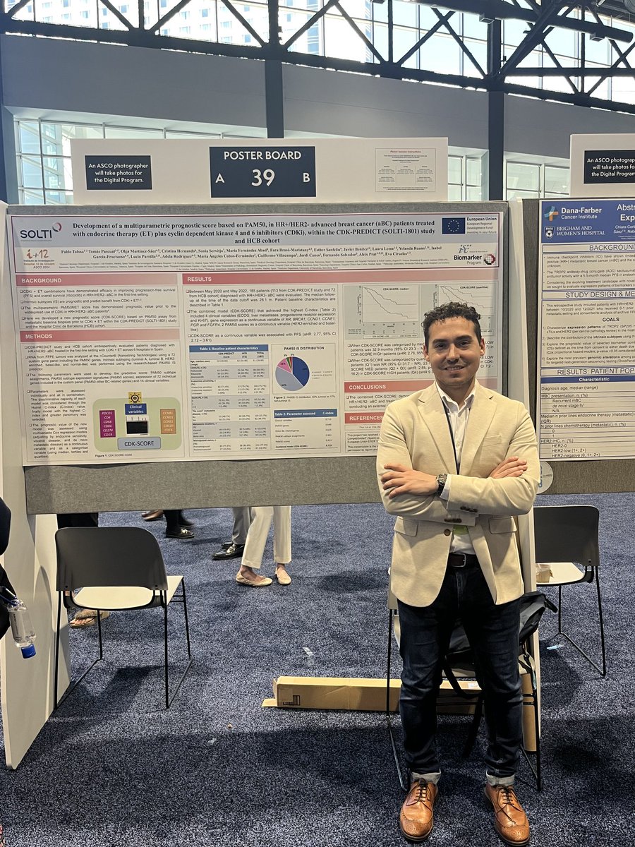 Pablo Tolosa Ortega (@ortegatolosa) on Twitter photo Proud to present part of my PhD research. CDK-SCORE, a new PAM50-based tool to stratify patients with HR+/HER2- aBC prior to CDK4/6i in the 1st line setting. Thanks <a href="/evaciruelos/">Eva M Ciruelos</a> <a href="/_SOLTI/">SOLTI #cancerresearch</a> <a href="/SOLTIyoung/">SOLTIyoung</a> Proud to present part of my PhD research. CDK-SCORE, a new PAM50-based tool to stratify patients with HR+/HER2- aBC prior to CDK4/6i in the 1st line setting. Thanks <a href="/evaciruelos/">Eva M Ciruelos</a> <a href="/_SOLTI/">SOLTI #cancerresearch</a> <a href="/SOLTIyoung/">SOLTIyoung</a>