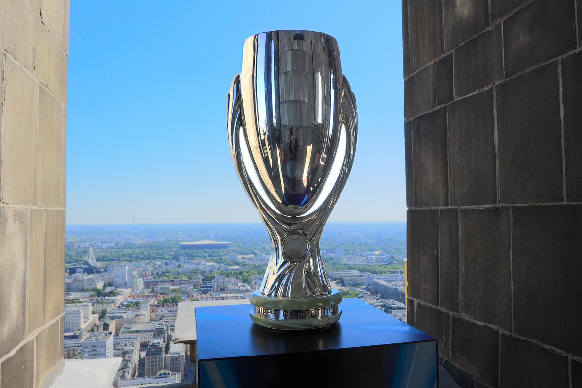 UEFA's tweet photo. 🇵🇱 SAVE THE DATE 🇵🇱

⚽️ @realmadrid vs @Atalanta_BC 
🏆 UEFA Super Cup
🗓️ 14 August 2024
📍 Warsaw, Poland https://t.co/wi35lH5WMx