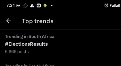 SeweyaB's tweet photo. Lol the only thing I could think when I saw this ( the number 6666) was the Christian conspiracy theorists😂.  #ElectionsResults https://t.co/GCa14jj37K
