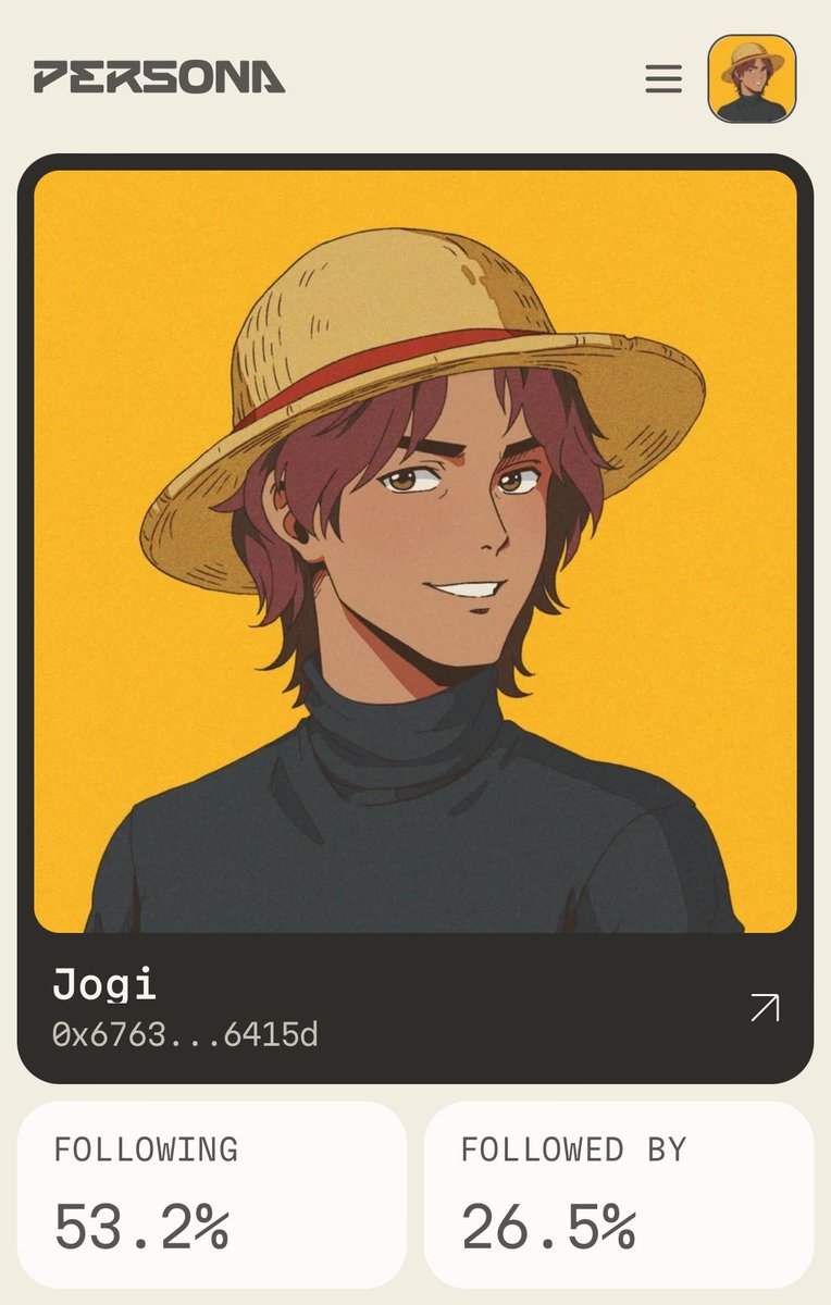 >50% following done. I’m halfway through our <a href="/Persona_Journey/">Persona</a> community! 🔥