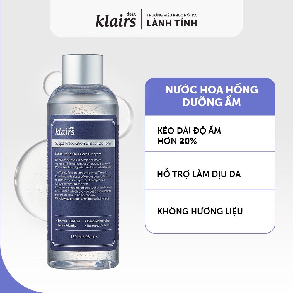 Hhan061's tweet photo. Klairs Supple Preparation Unscented Toner dưỡng ẩm Giúp loại bỏ bụi bẩn và bã nhờn dư thừa trên da sau khi rửa mặt đồng thời cân bằng độ pH để các bước skincare tiếp theo đạt hiệu quả hơn.
Supple Preparation Unscented Toner

https://t.co/rm1UmB88oQ https://t.co/Wr8Pg2VnIV