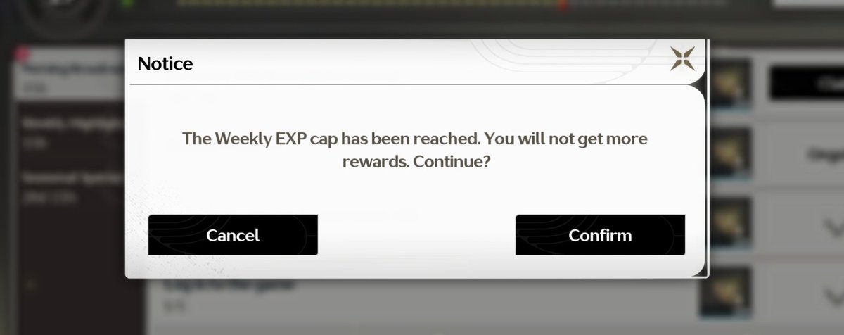 GaymerLiam's tweet photo. @Wuthering_Waves im sorry but why is there an exp cap? do you not want us playing your game?
a exp cap on a battle pass imo is kinda crazy.. https://t.co/9jGg7sRdZ5