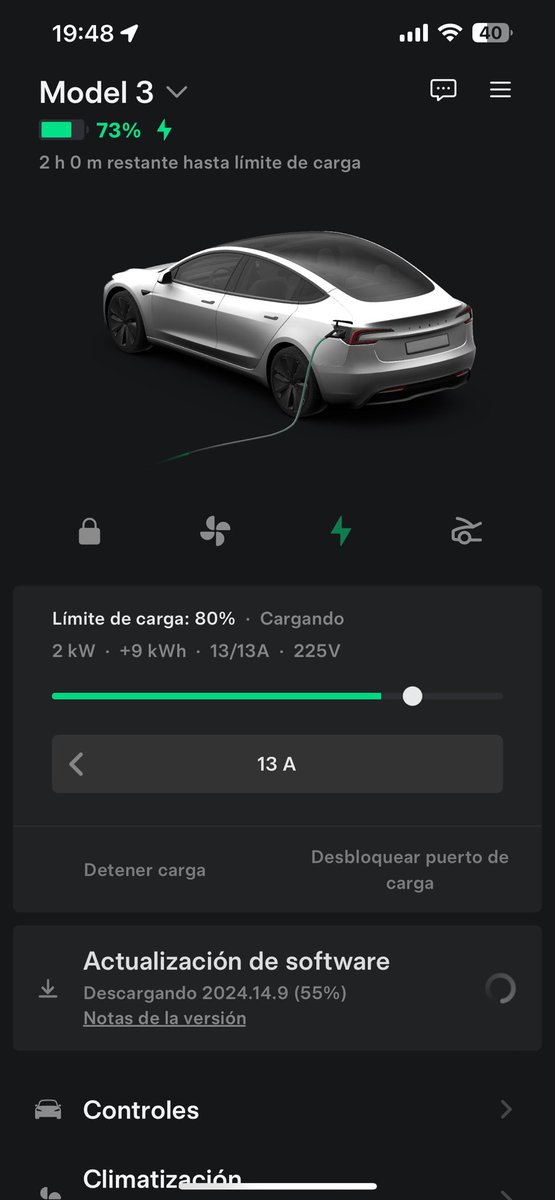 CoderIban's tweet image. Finally!! New upgrade for model 3 HL!! Let’s see what’s new. @Tesla #springupdate #teslaspringupdate