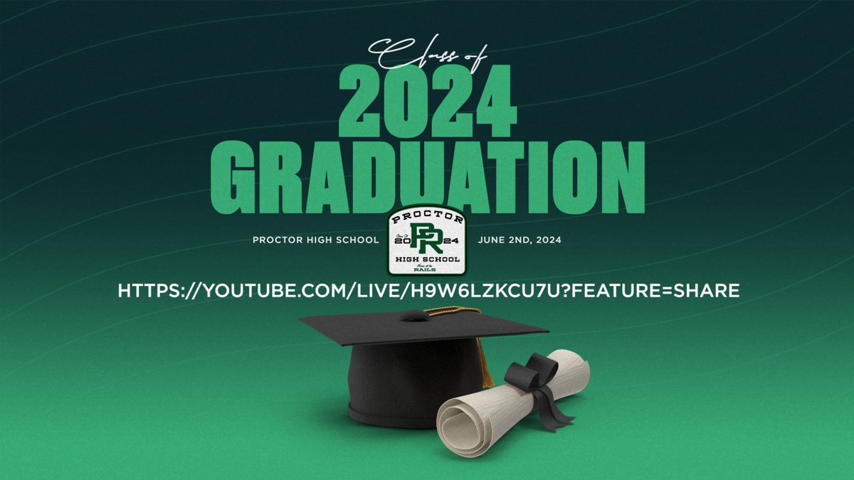Please Join Us Today As We Honor Our 2024 PHS Graduates. We Will Be Live On RailsTV @ 6:00PM Sunday 2nd, 2024.

You Can Go To RailsTV.net And Click On The Graduation Logo.