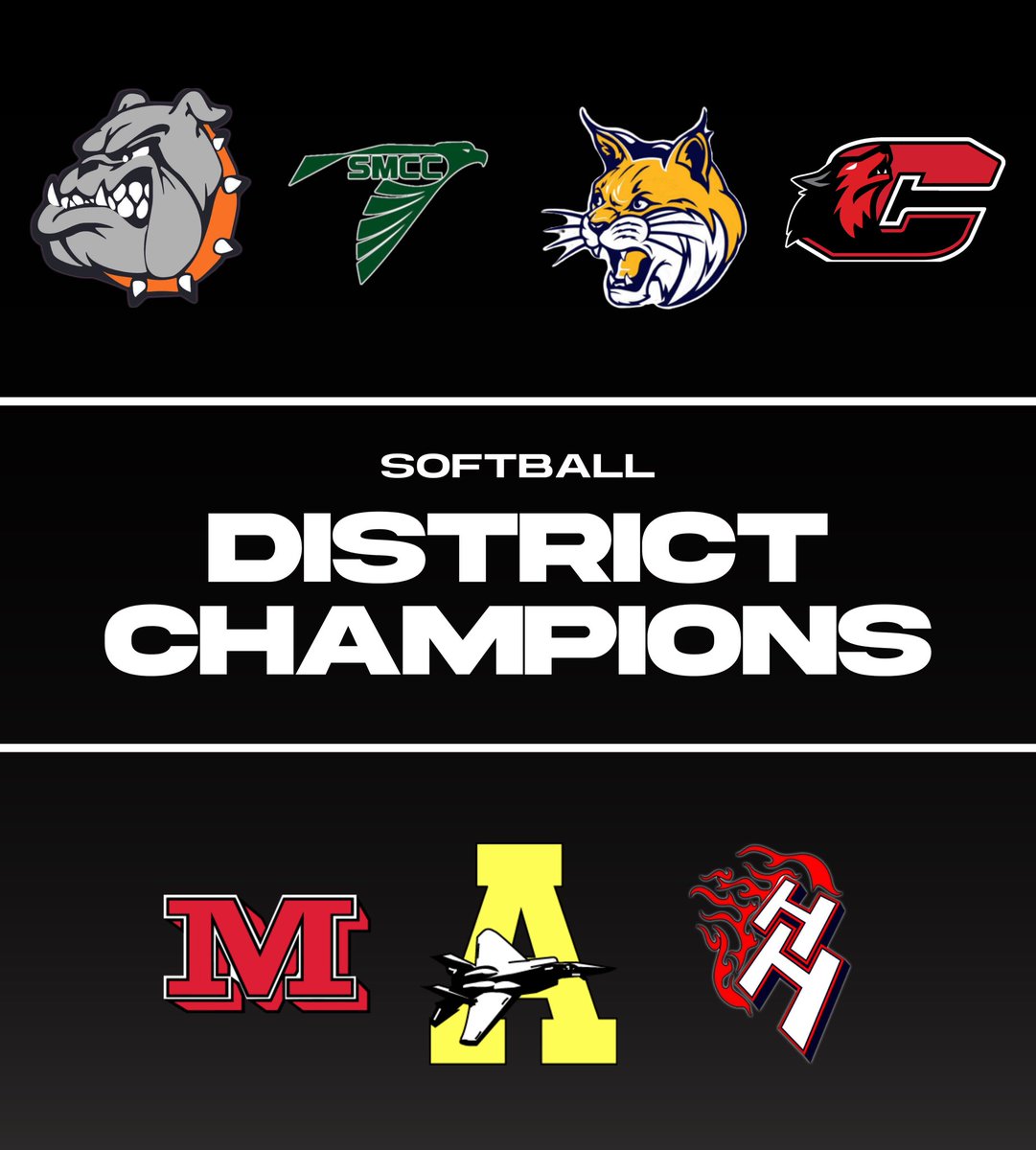 Congrats to our District Champs in Softball 🥎