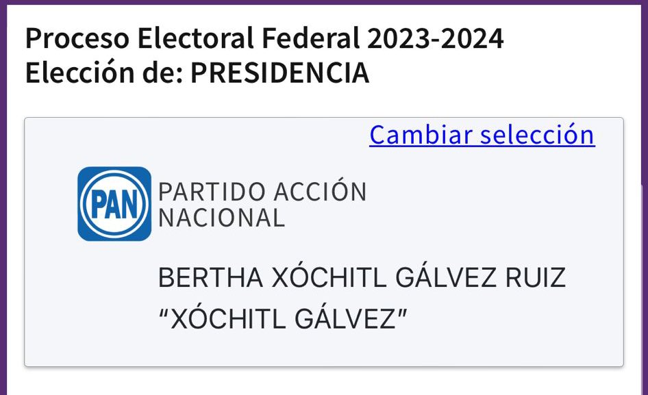 danbizzler's tweet photo. Voto listo. Que chingue a su madre morena #EleccionesMéxico2024 #XochitlGálvezPresidenta24 https://t.co/LPa8m6JFaT