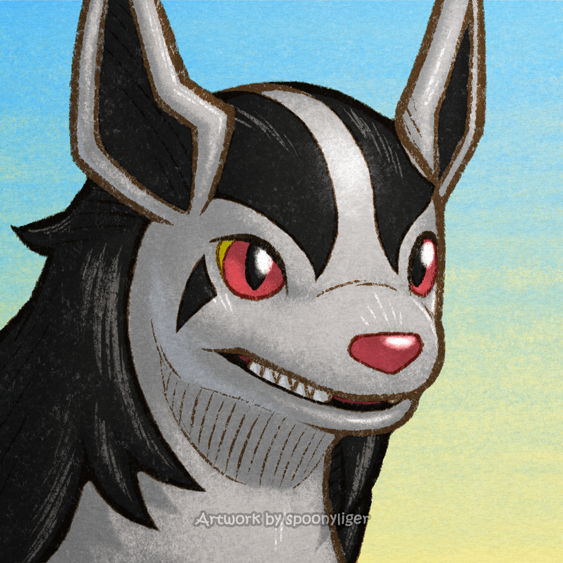 spoonyliger's tweet photo. #Mightyena PMD:RTDX Neutral PFP recreation and shiny version.

Free to use or reupload for non-AI and non-profit reasons with artist credit.

#PokemonMysteryDungeon #Pokemon #PMDPFP https://t.co/j5o1c2LN9P