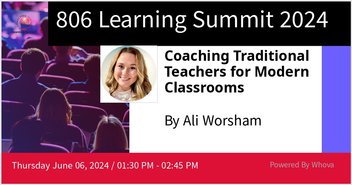 Can’t wait for 806 Learning Summit this week!! Who else is headed to Frisco?