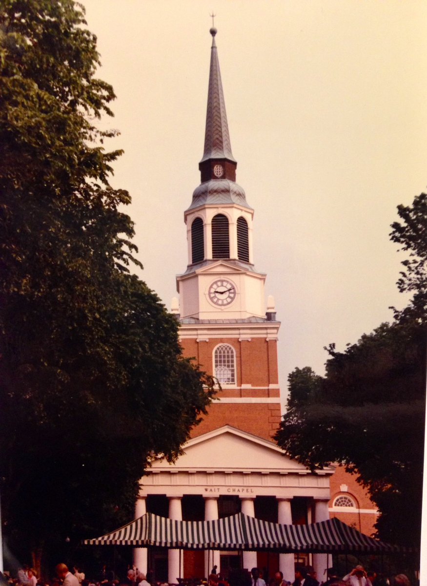 AndyTynes's tweet photo. @AlexMyers3 Quad view when I graduated in ‘81. 🎩 https://t.co/Wlqjm0Zoi3
