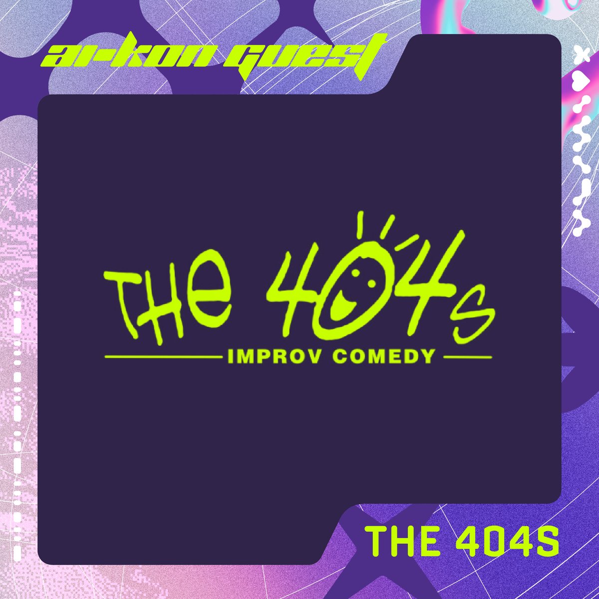 aikonwinnipeg's tweet photo. 404 error found! The 404s are RETURNING to Ai-Kon! 

We are happy to welcome the witty, charming and stream husband having improv troop to Ai-Kon 2024! 

Don't forget to get your tickets to Ai-Kon 2024 her: https://t.co/BbDsNocJvo https://t.co/mmzBUBzUjv
