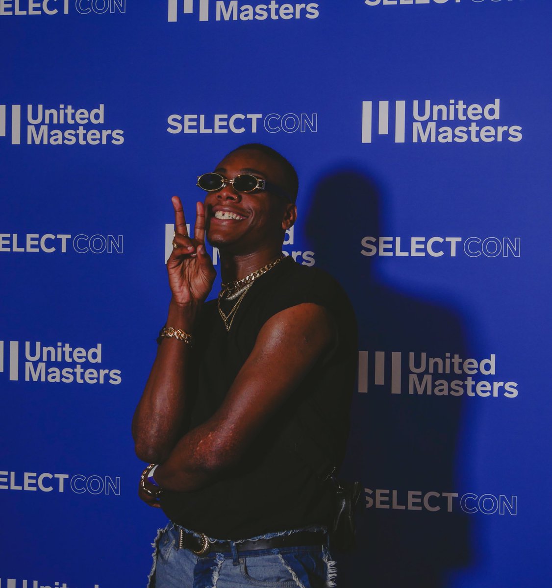 langstonbleu's tweet photo. yesterday with @unitedmasters at #selectcon was a blast! https://t.co/4Tc9bDYJ0K