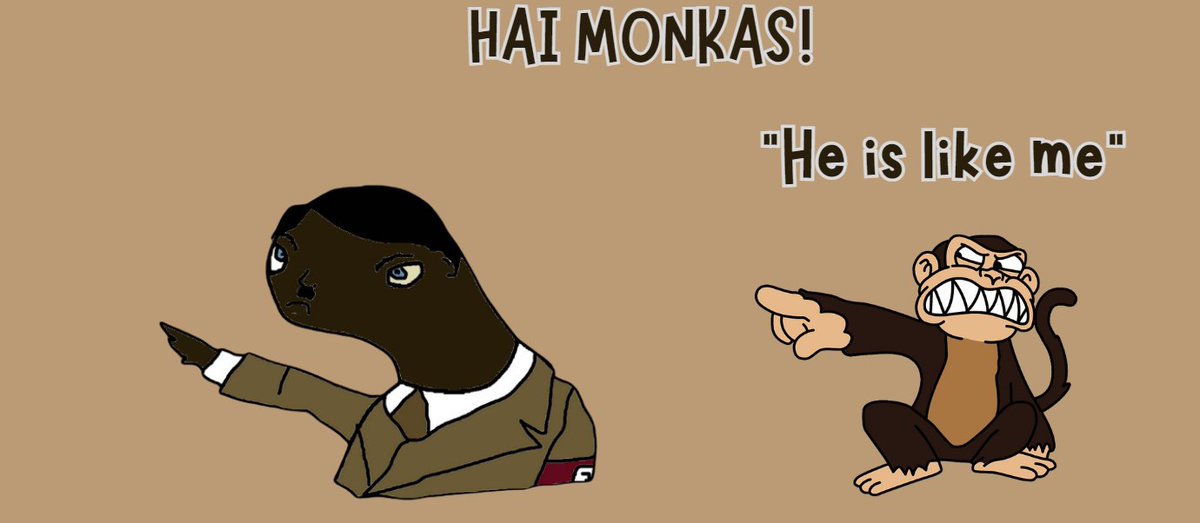 AdolfMonkler's tweet photo. HAI MONKAS! the best monka project is coming 🐒 https://t.co/TECSS725RE