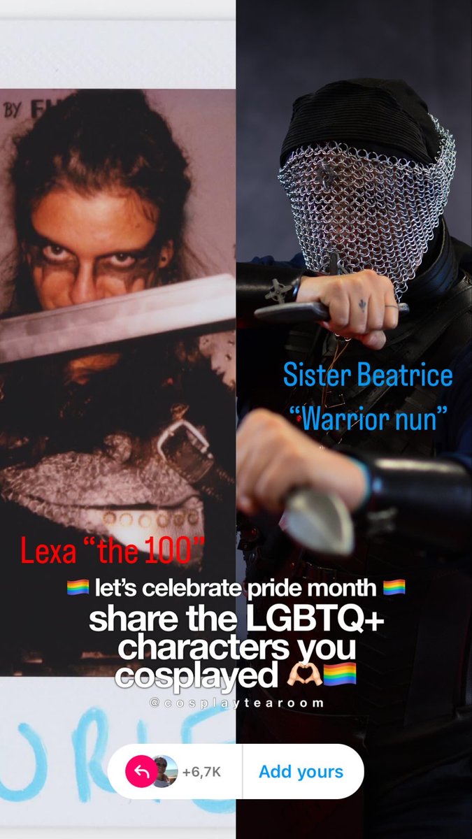 LaurieLVIA_G's tweet photo. #the100 #hedalexa #commanderlexa #clexa #warriornun #saveourwarriornun #sisterbeatrice #avatrice https://t.co/TePq8yvC0V