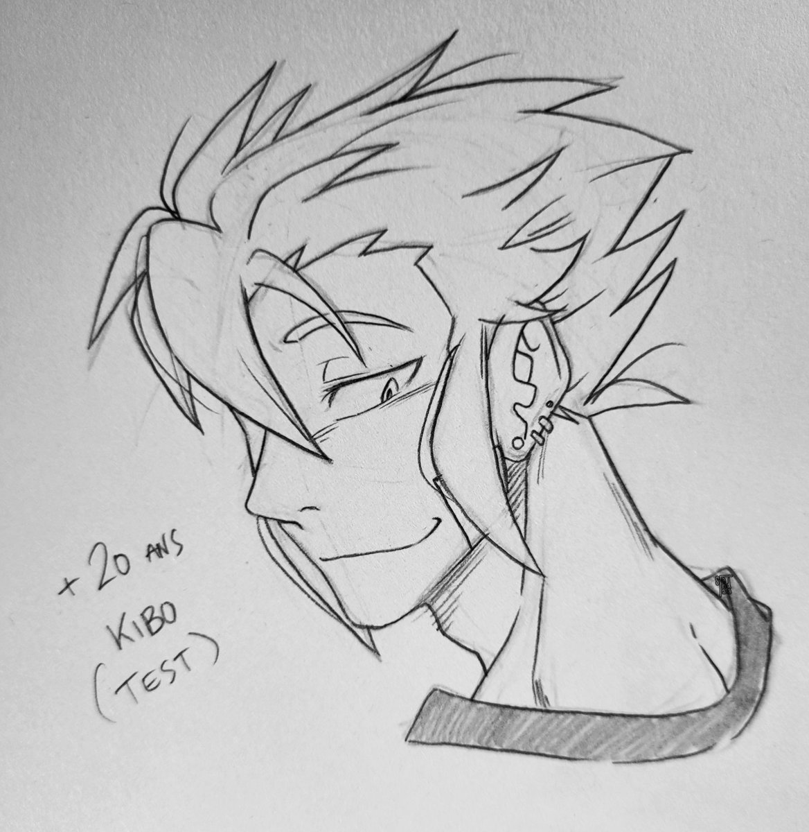 San_La_Vraie's tweet photo. Ew, what did I do to my lil boi ? He needs to take a shower.
I'm not going to keep this haircut, I'll have to find something else for Kibo after high school.
#oc #inazumasona #inazumaoc #inazumarg https://t.co/qRrS9bcvLD