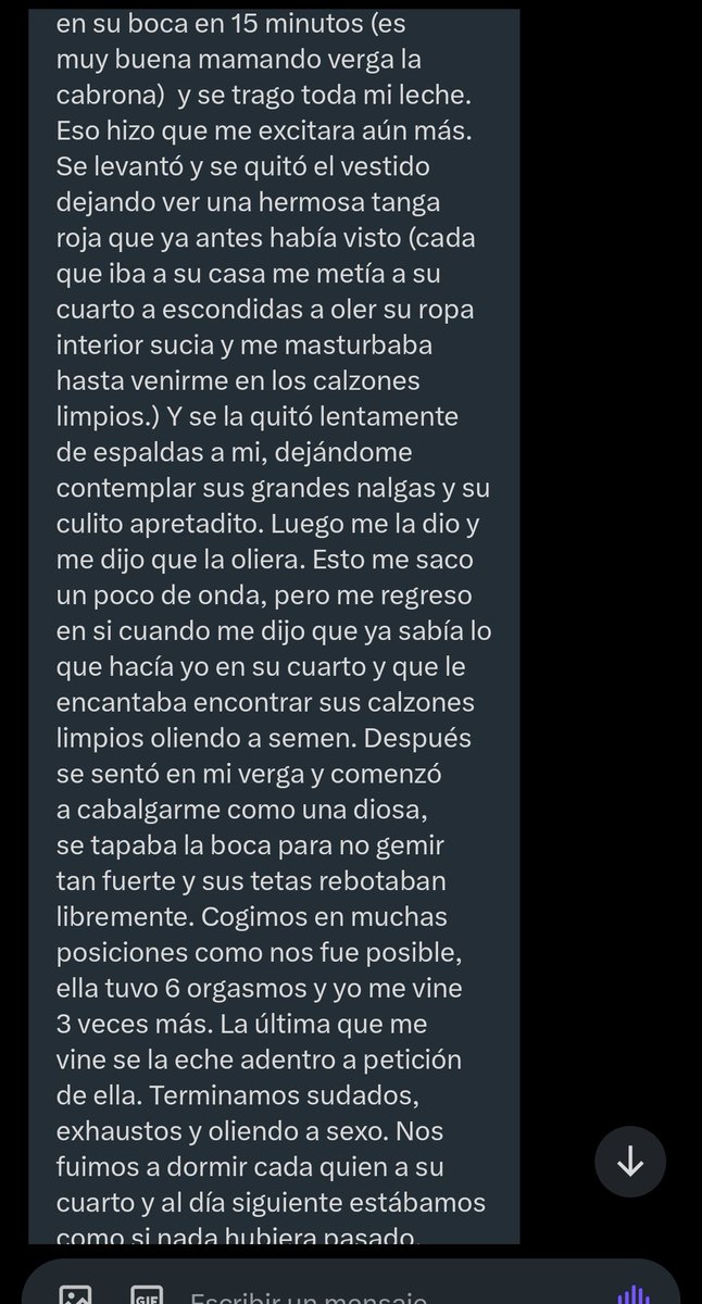 Relatos_hot_'s tweet photo. Confesión https://t.co/jW1RbK8w4O