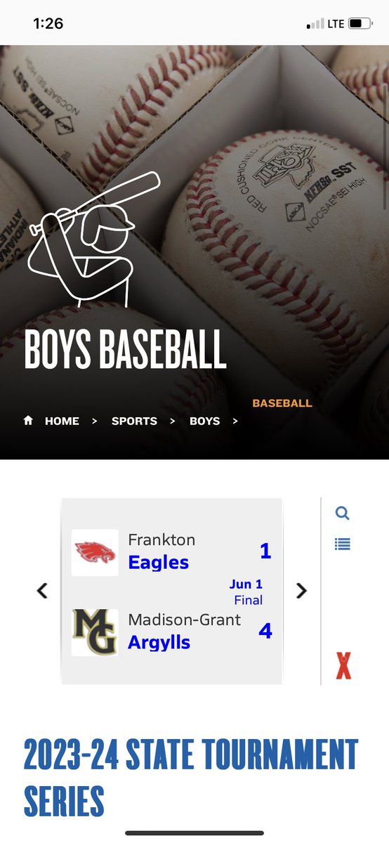 MGArgyllsBSBL's tweet photo. What’s Up Brother! We just won the 2A REGIONAL CHAMPIONSHIP💥👊#Elite8Bound

1st Baseball Regional in School History🏆
Special Team, Special Plays and Special Players☝️🎧 
It’s A Great Time to be An Argyll🐗
#BALLIN #Come2TheGrant #WeAreMG https://t.co/aLBn8PSzrl