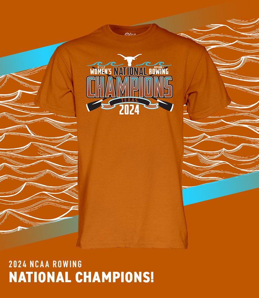Wear what the champs wear 🤘 

hookem.at/RowingChamps
