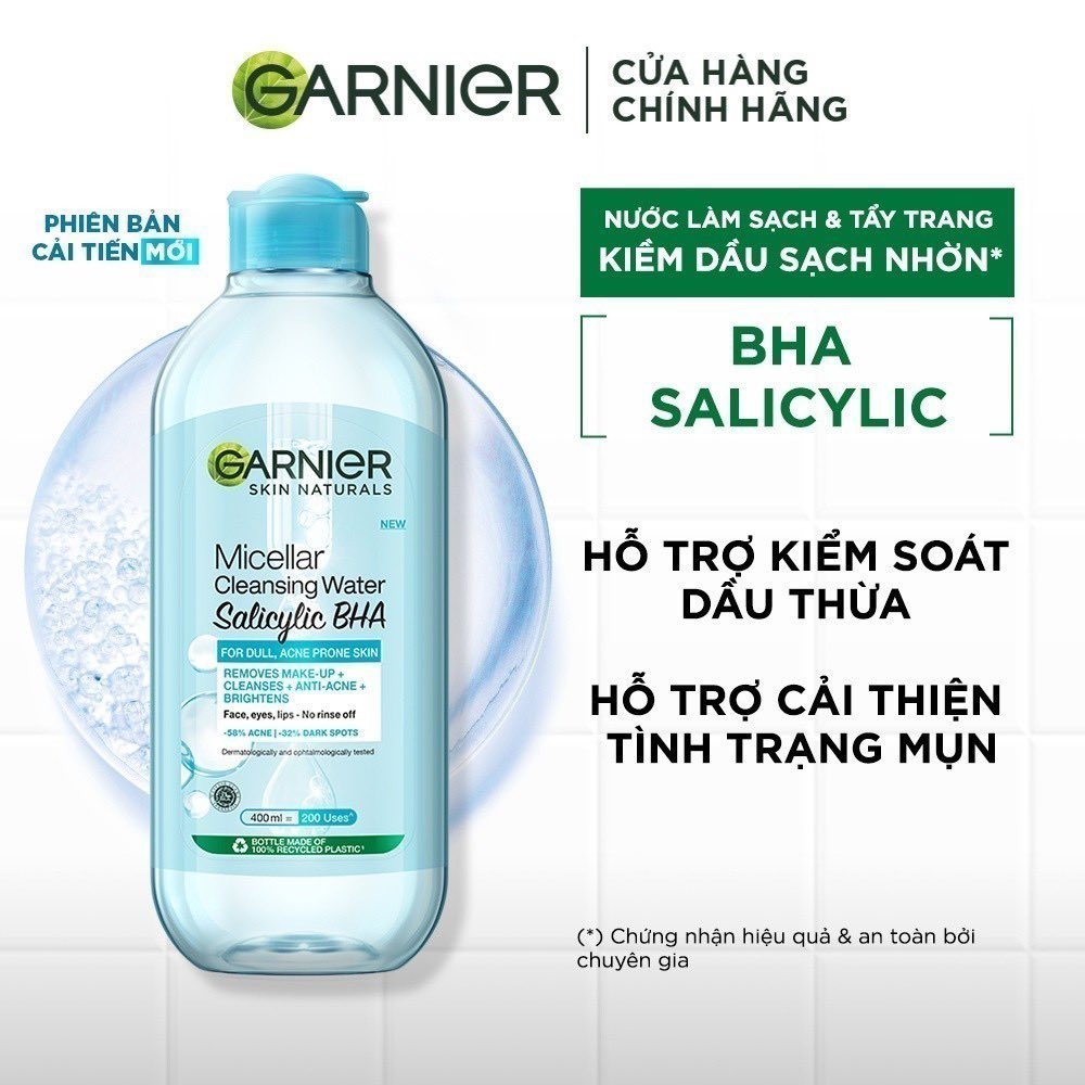 Hhan061's tweet photo. ￼Nước Tẩy Trang làm sạch sâu dịu nhẹ cho mọi loại da - Garnier Micellar Cleansing 
Sử dụng công nghệ Micelles (Micellar Technology), phân tử
Micelles lấy đi bụi bấn sâu bên trong lỗ chân lông theo cơ chế hoạt động của nam châm 💥💥💥

https://t.co/woMWzpLMkS https://t.co/gCtFn8EHNp