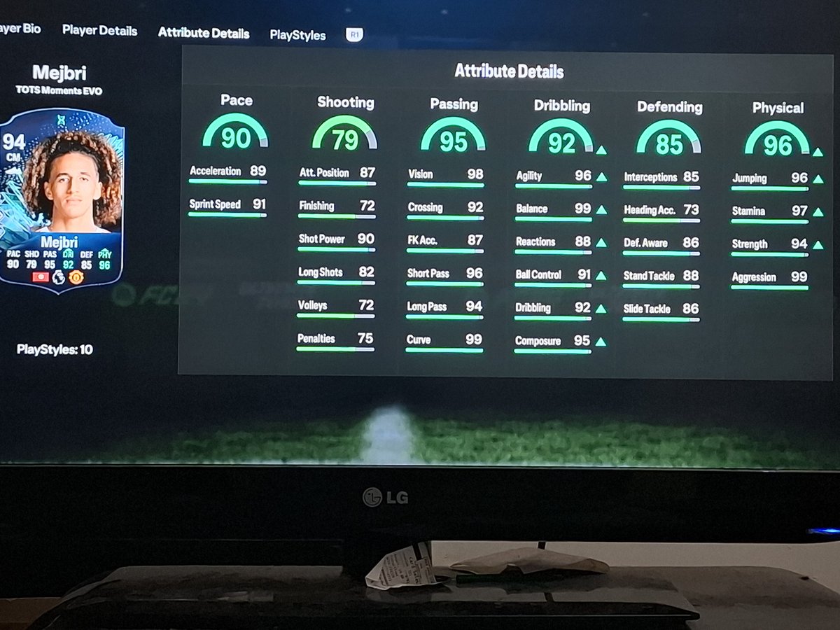 MichaelAndreou7's tweet photo. @NepentheZ This guy! Great evo for me
#eafc #eafc24 #evo #mufc #manutd #fc24 #fifa2k #2kfifa #easervers #easports https://t.co/gGcj1c9MhV