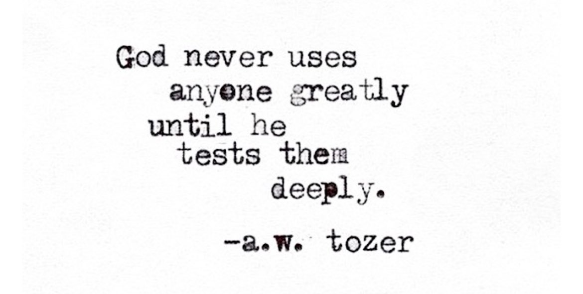 LeNay's tweet photo. How will you respond when you are being tested?
 “But he knows the way that I take; when he has tried me, I shall come out as gold.”
Job 23:10 https://t.co/vU2BAfVt4S