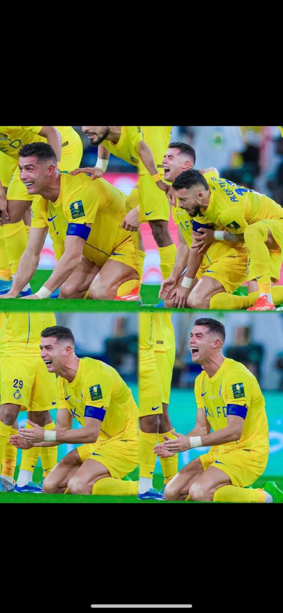 اجمل صوره في عام ٢٠٢٤ 
الهلال عذب رونالدو وجعله يبكي ثلاث ساعات هذا الهلال يارونالدو انا بقمة سعادتي اتلذذ وانت تبكي 😎😎