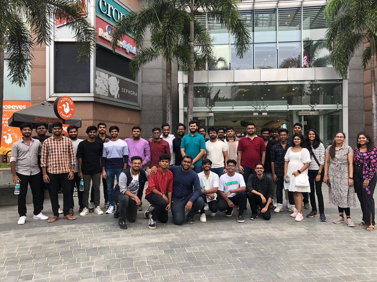 PranavKumar2911's tweet photo. Had a great time meeting @ASU incoming grad students at Chennai today! https://t.co/lM0PHjxksi