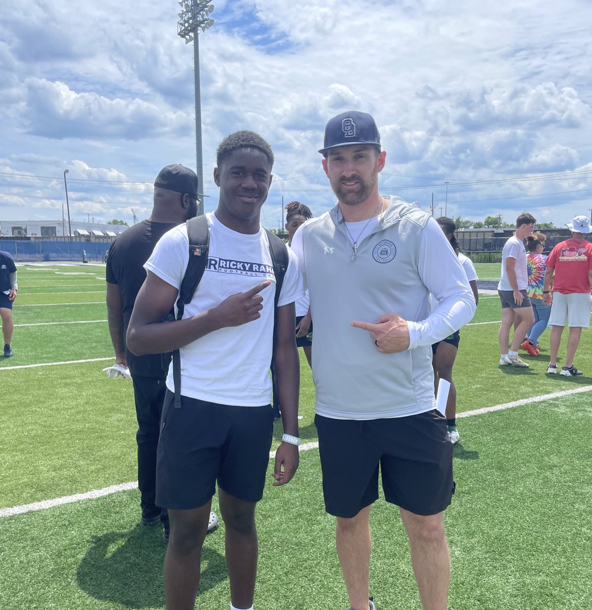 wbjordann's tweet photo. Had a great time @ODUFootball today. #BruinPride 

@cookrkc12 @saved_x_love @kien_windley @WBBruinsFB @CoachKodyCook19 https://t.co/6B5BzBu66K