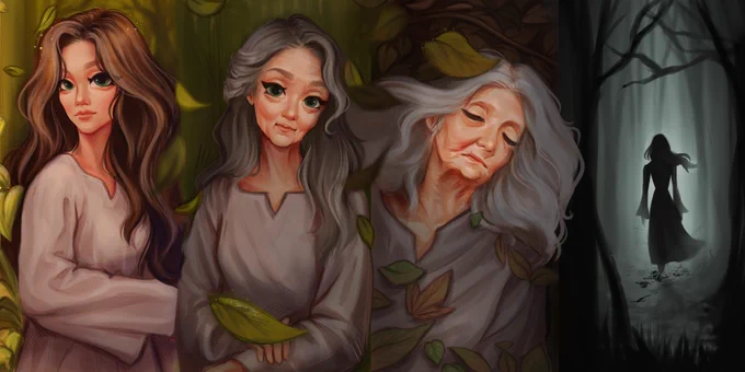 One day in a life of Æronthrall's first goddess, Chloris  