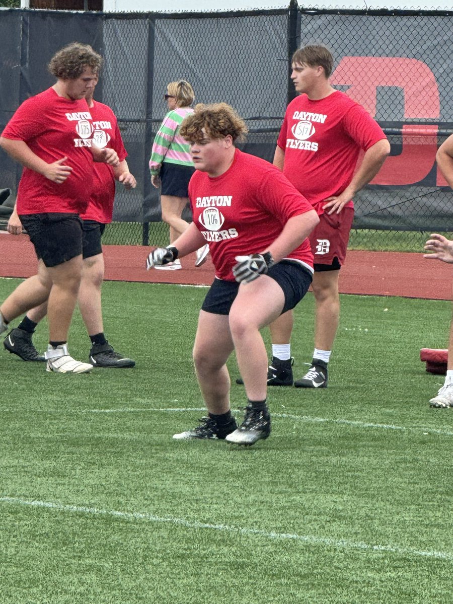 KaedenShock's tweet photo. Put in work @DaytonFootball Prospect Camp today! Thank you for the opportunity @Coach_Amakihe! 💪🏼🏈 https://t.co/U97gBSYAe4