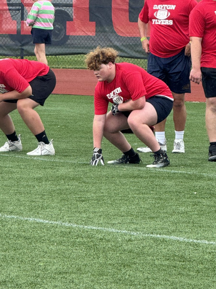 KaedenShock's tweet photo. Put in work @DaytonFootball Prospect Camp today! Thank you for the opportunity @Coach_Amakihe! 💪🏼🏈 https://t.co/U97gBSYAe4