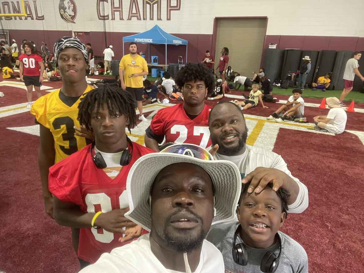 Dee Rolle Jr (@coachdjrolle) on Twitter photo Royal Palm Beach Wildcats invaded <a href="/FSUFootball/">FSU Football</a> Florida State for this year Camp!!! We getting money over here!!!!!!
<a href="/BrandonHuggin19/">Brandon Huggins</a> <a href="/CoachSamCurry/">Coach Sam Curry</a> <a href="/CoachKenyon/">Chuck Kenyon</a> <a href="/RyanBartow/">RyanBartow</a> <a href="/MikeNorvell45/">Mike Norvell</a> Royal Palm Beach Wildcats invaded <a href="/FSUFootball/">FSU Football</a> Florida State for this year Camp!!! We getting money over here!!!!!!
<a href="/BrandonHuggin19/">Brandon Huggins</a> <a href="/CoachSamCurry/">Coach Sam Curry</a> <a href="/CoachKenyon/">Chuck Kenyon</a> <a href="/RyanBartow/">RyanBartow</a> <a href="/MikeNorvell45/">Mike Norvell</a>