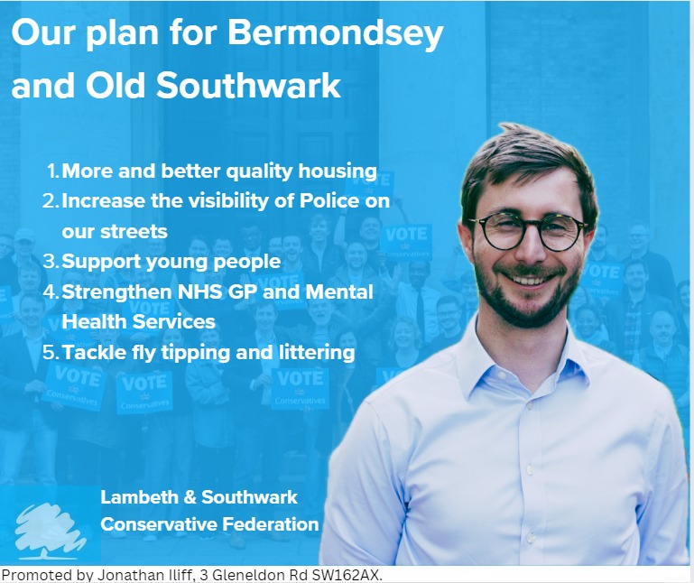 DrJonathanIliff's tweet photo. Our plan for Bermondsey and Old Southwark will tackle the things you've told us matter to you.   

We are fighting for #homes, #health, #young people and #cleaner and #safer streets! https://t.co/NMPAlOf32v