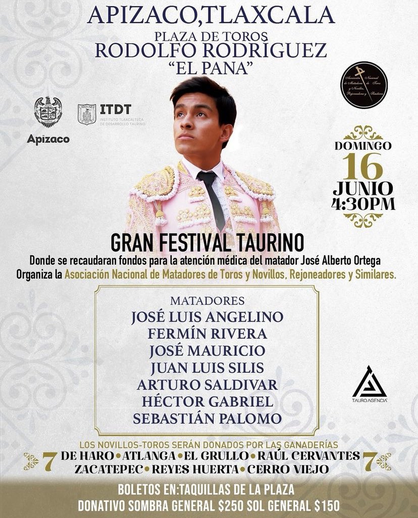 Siempre en las buenas y en las malas 

#ganaderiadeAbolengo 

#bravurapoblana 

🐂 16 de Junio 
APIZACO