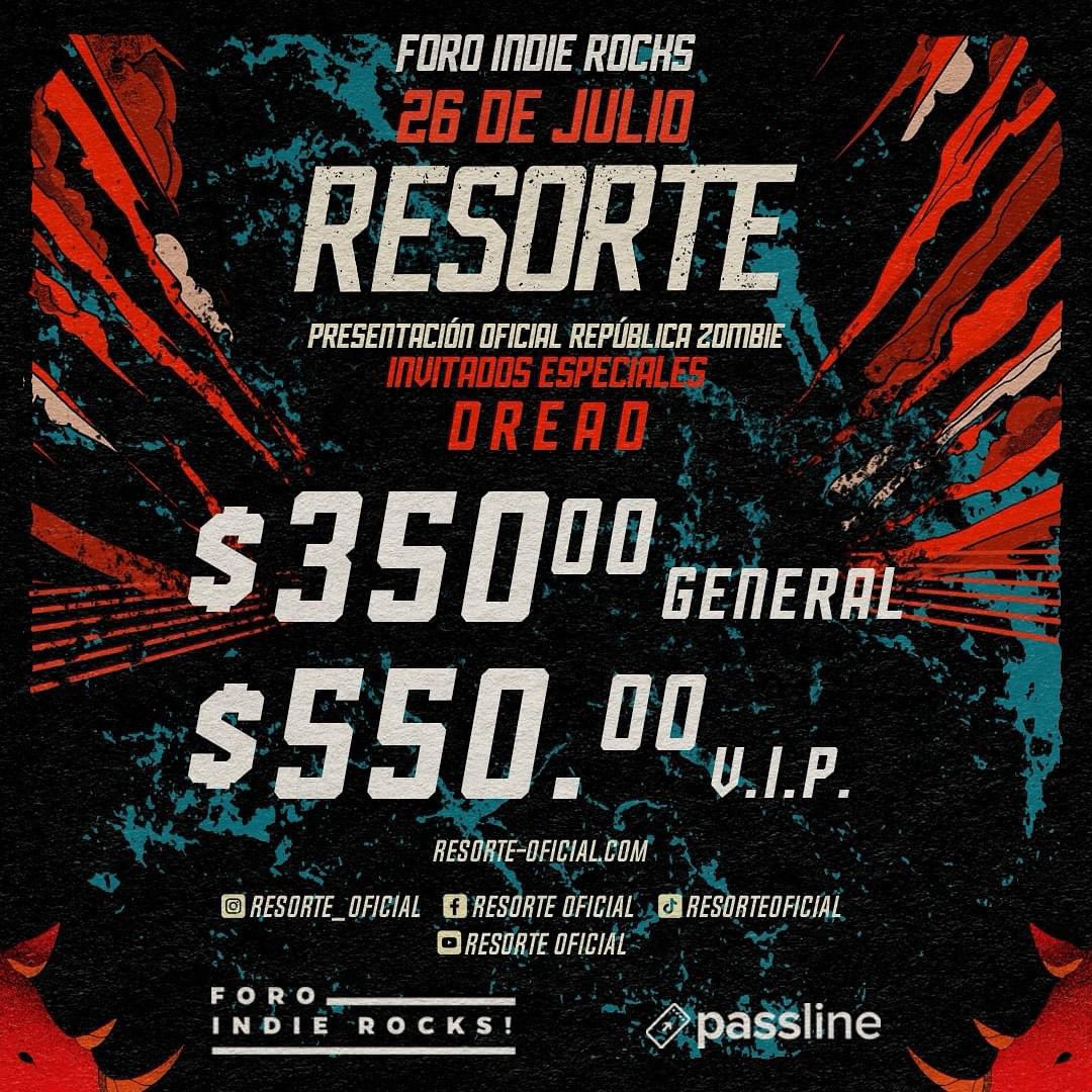 Presentación de “República Zombie” 
26 de Julio 
<a href="/ForoIndierocks/">Foro Indie Rocks!</a> 

PARA TODAS LAS EDADES