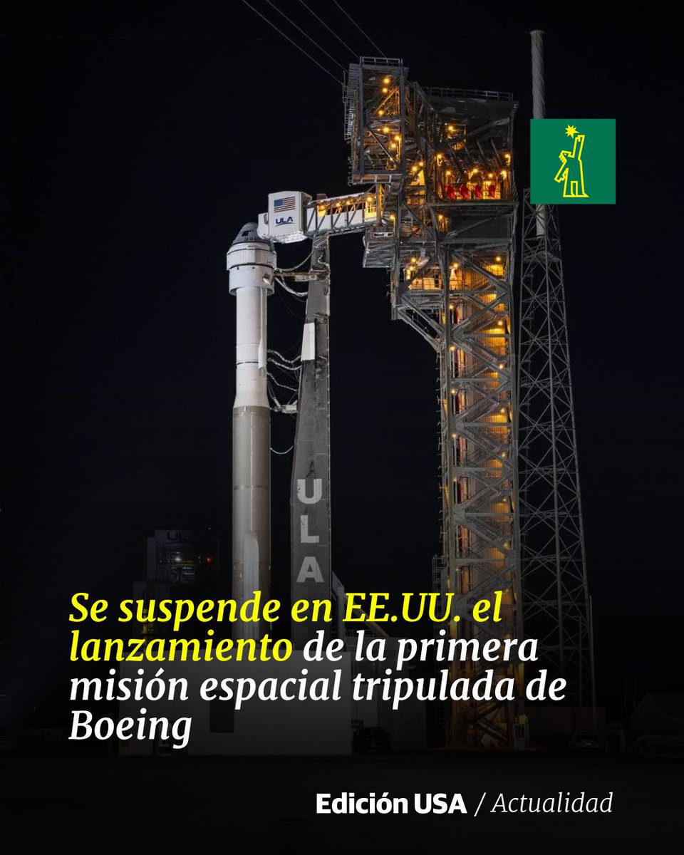🇺🇸 |#DiarioLibreUSA| El lanzamiento se suspendió este sábado cuando faltaban menos de cuatro minutos para el despegue

🔗ow.ly/yI5U50S62ER

#DiarioLibre #Lanzamiento #MisiónEspacial