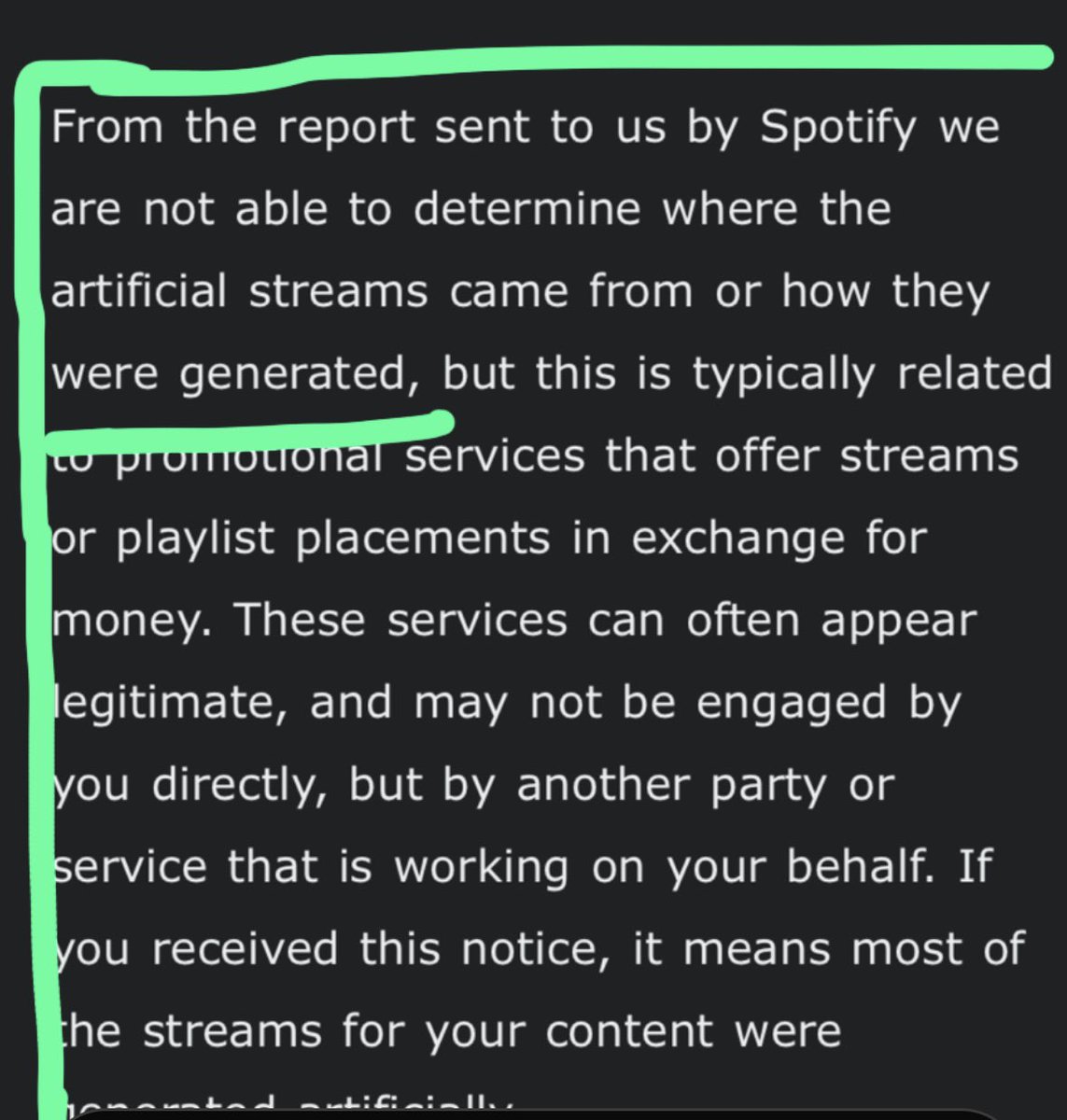 jayP1388's tweet photo. @Spotify @DistroKid 
Need this solved spotify and distrokid 
Stop scamming your artist and accusing them of fake streaming with no proof whatsoever. https://t.co/7lkoMJc6Au