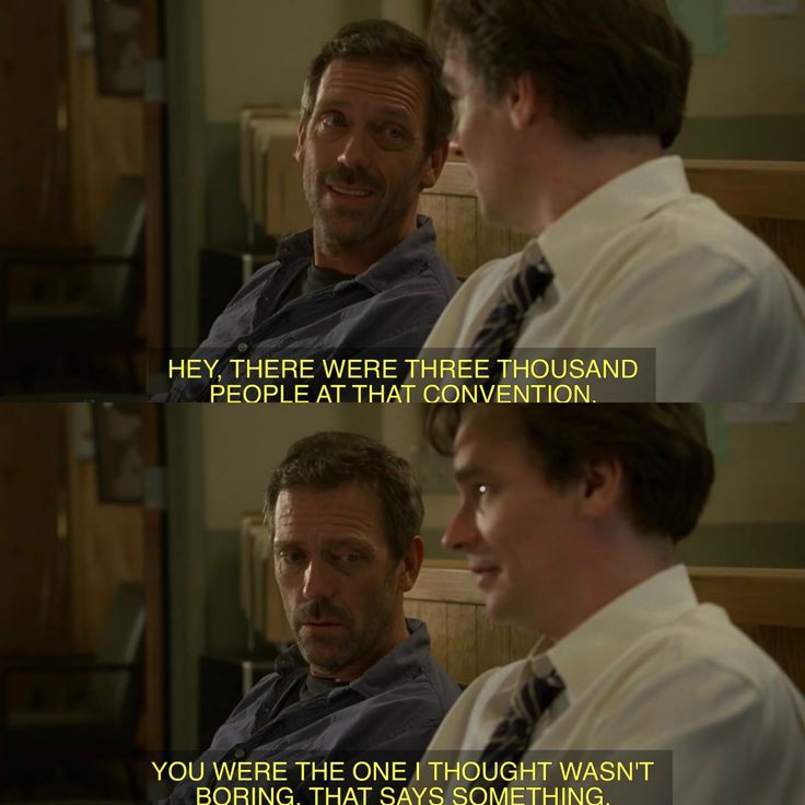 michaelbluht's tweet photo. romance peaked when gregory house said this to james wilson https://t.co/45mwC6oAC0