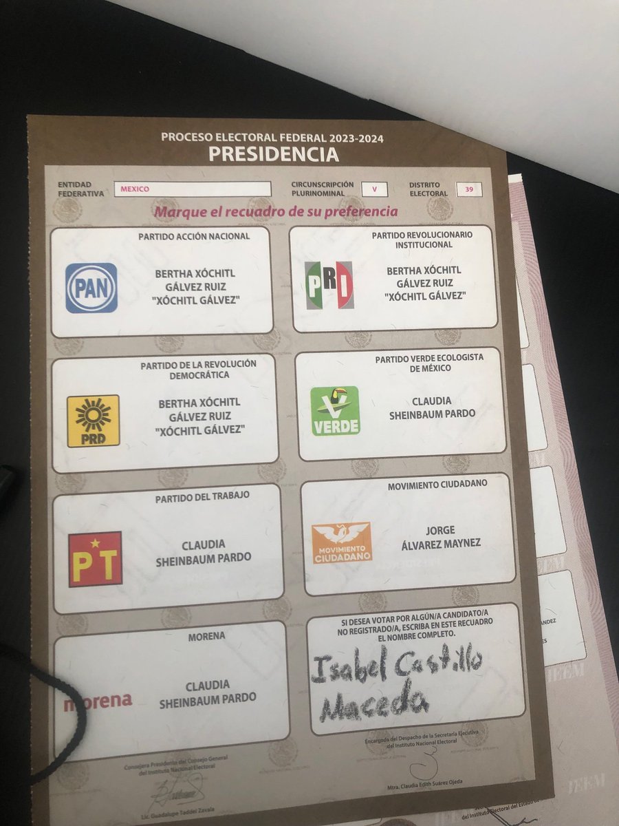 Desinformemonos's tweet photo. Ciudadanos se unen a la campaña para votar por un desaparecido en México y visibilizar la crisis de más de 100 mil desapariciones. #VotoDignamente 

Imágenes: Twitter https://t.co/2MXEIN4ltz