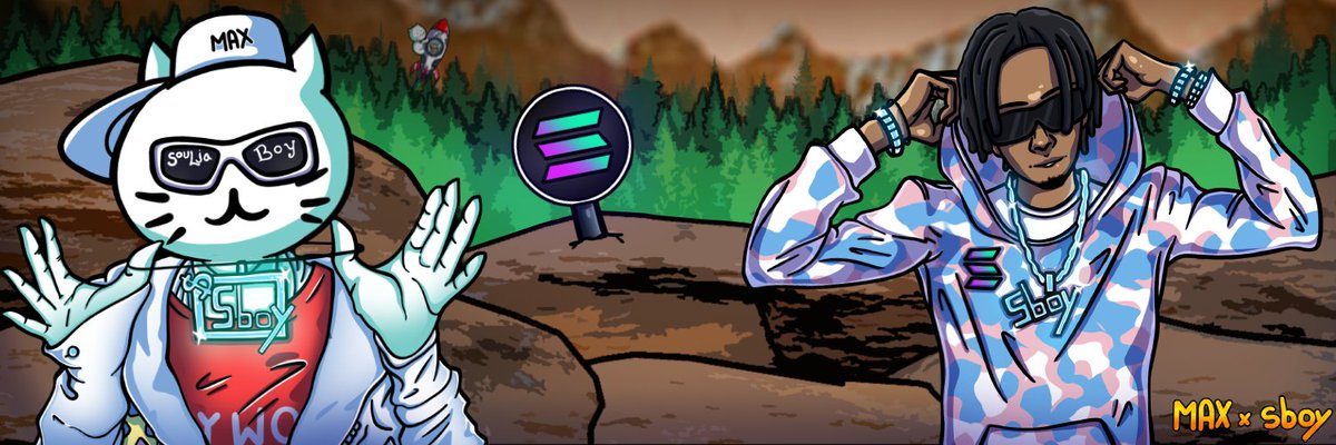 MaxCoinSOL's tweet photo. Solana Summer is going to be lead by MAX and sboy @souljaboy 😎☀️ https://t.co/SaVeBjZooC